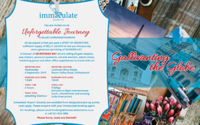 Secretaries Day 2019 – Gallivanting the Globe